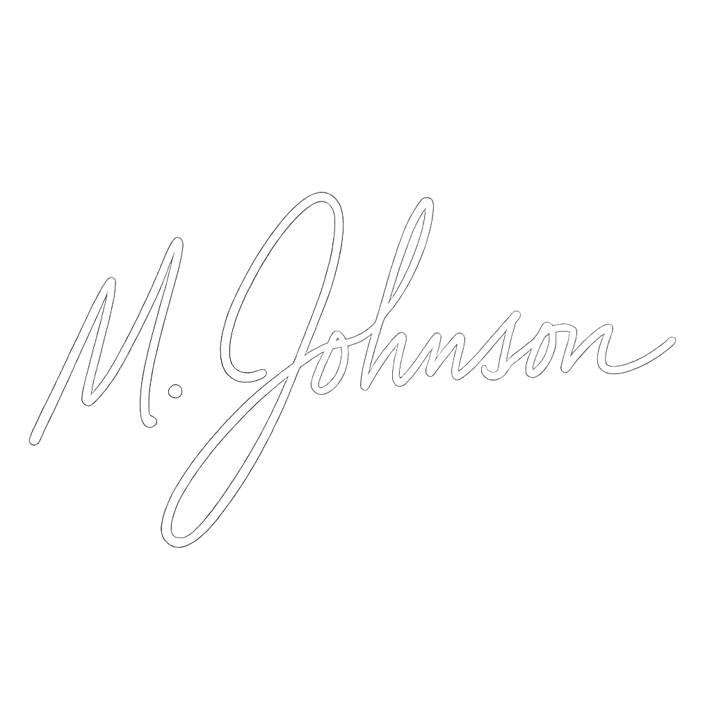 Michael Johnson's signature